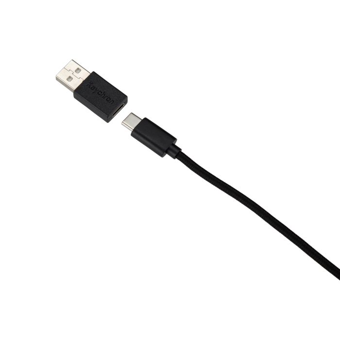 Клавіатура механічна Keychron C3 Pro V2 87Key, K pro Brown, USB-A, QMK, Hot-swap,8K, EN/UKR, RGB, чорний