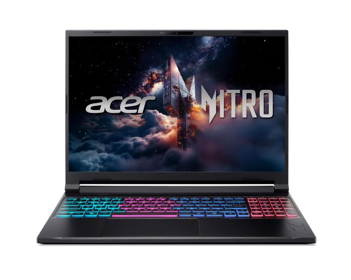 Ноутбук Acer Nitro V 16S ANV16S-71 16" WUXGA IPS, Intel 5-210H, 32GB, F1TB, NVD5050-8, Lin, чорний