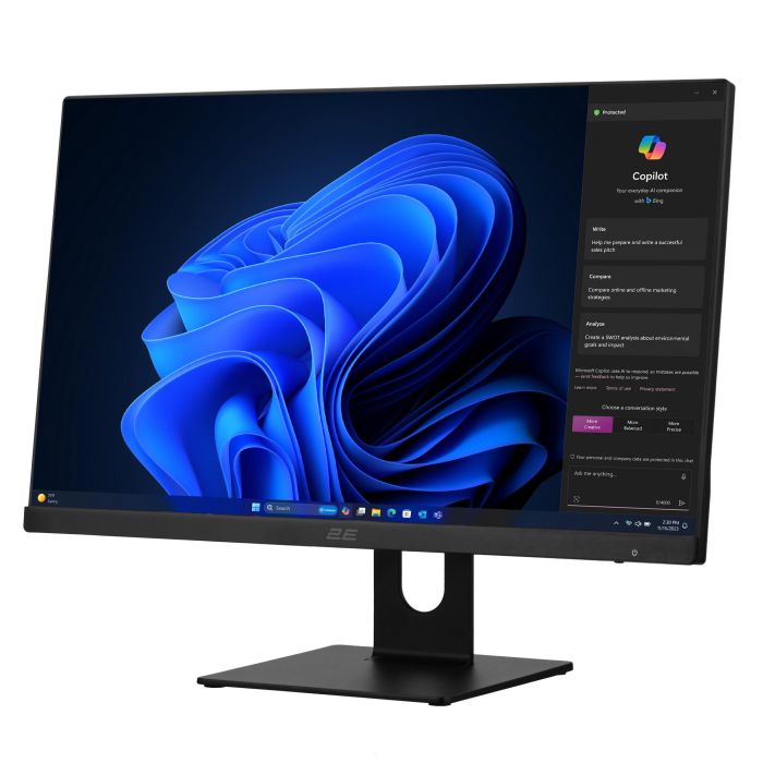 ПК Моноблок 2E Rational K6 23.8" FHD IPS Intel i3-12100, 8Gb, F480GB, UMA, H610, K6.610, 120W, Win11PE, черный