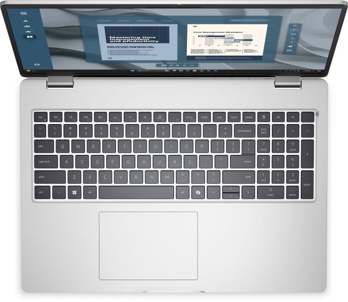 Ноутбук Dell Pro 16 16" FHD+ IPS AG, Intel U7-255U, 32GB, F1TB, UMA, Lin, сріблястий