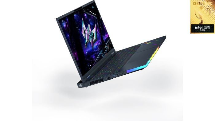 Acer Notebook Predator Helios 16 PH16-73 16" OLED, Intel U9-275HX, 64GB, F2TB, NVD5090-24, Win11P, black