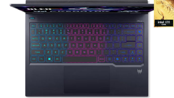 Ноутбук Acer Predator Helios Neo 14 PHN14-71 14.5" 2.8K OLED, Intel U9-285H, 32GB, F1TB, NVD5070-8, Lin, чорний