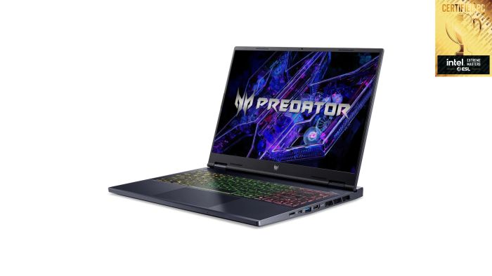 Ноутбук Acer Predator Helios Neo 14 PHN14-71 14.5" 2.8K OLED, Intel U9-285H, 32GB, F1TB, NVD5060-8, Lin, черный