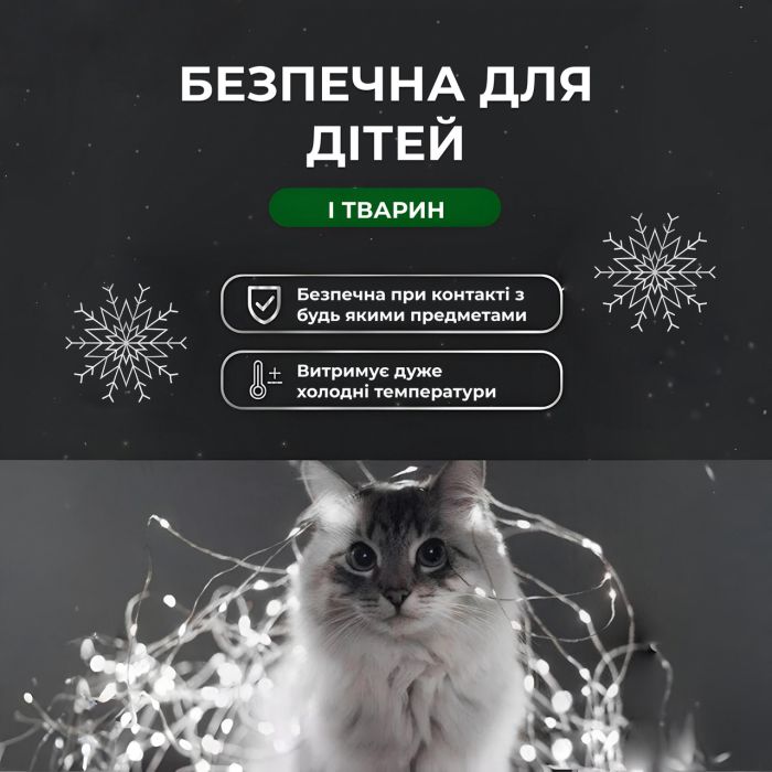 Гірлянда роса на пульті 200 метрів на 2000 led світлодіодів крапля на білому дроті біла 2000L200MWW