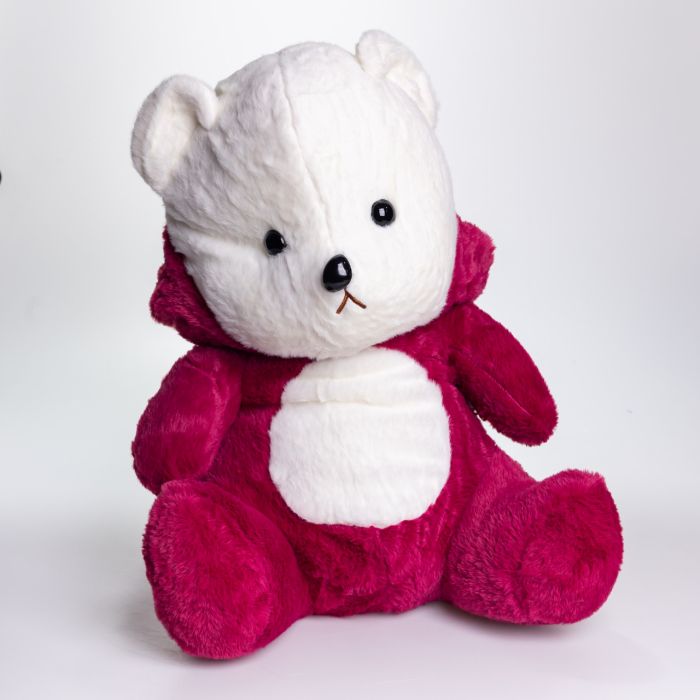 М'яка іграшка-плед, подушка 3 в 1 Ведмедик Тедді в костюмі Лотсо плед в іграшці 40×35×15 (см) дитячий плед іграшка 520-2R