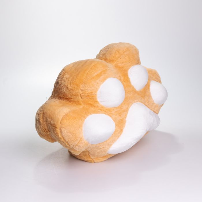 М'яка іграшка-подушка з пледом і муфтою 3 в 1 Лапка 40×40×25 (см) Помаранчевий Yiwu 520-18Y