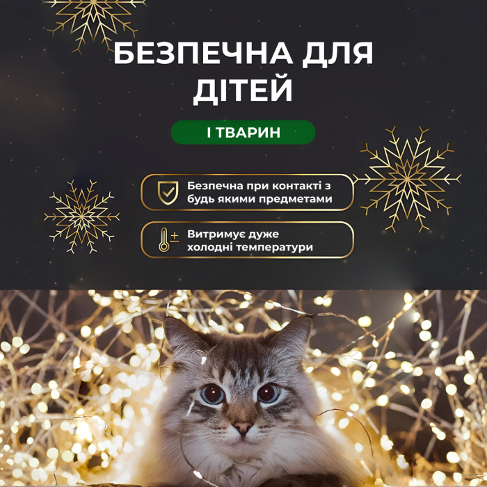 Гірлянда роса на пульті 100 метрів на 1000 світлодіодів крапля білий провід жовтий 1000L100MWY