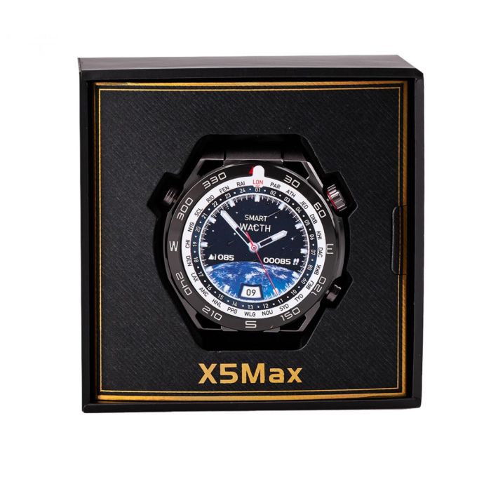 Смарт годинник чоловічі водонепроникні розумні годинники чорний UR154B